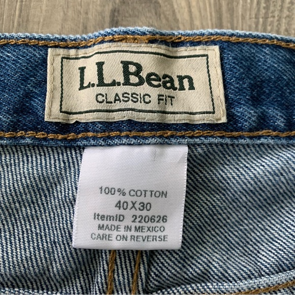 40x30 LL Bean Double L Classic Fit Denim Jeans 
Blue
ItemID 220626 - Picture 4 of 13
